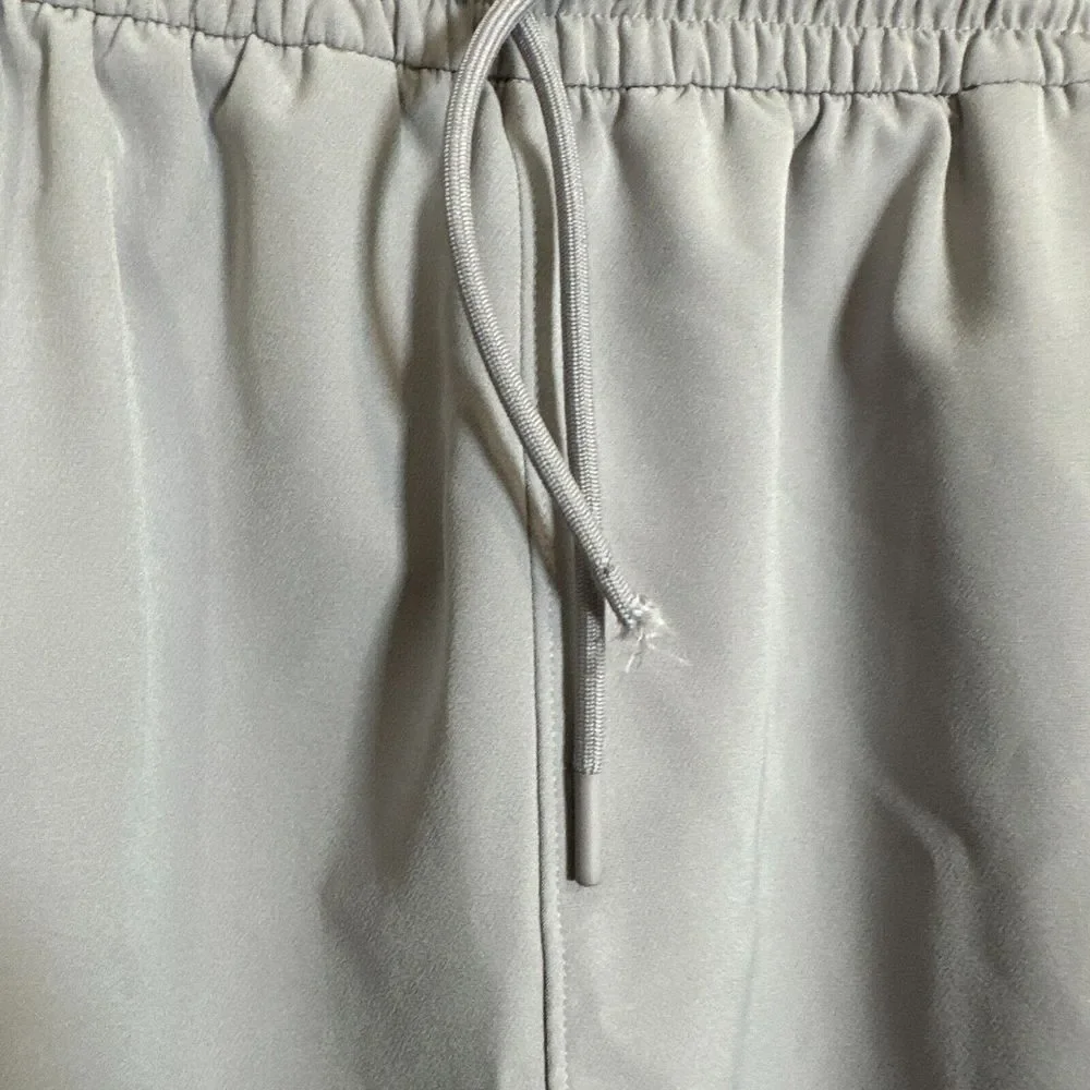 Athleta Stride Midi Skirt Women Medium Violet Elastic Waist Drawstring Side Slit - Picture 4 of 10